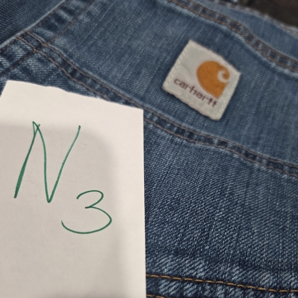 Carhartt Men's Blue Denim Jeans Sz.36×32 - Picture 8 of 8